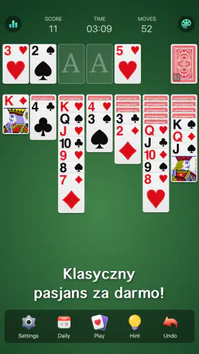 Klasyczne gry w pasjansa screenshot