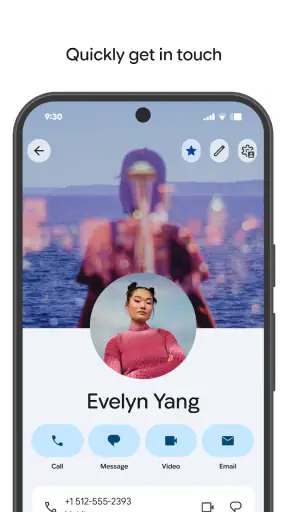 Kontakty screenshot