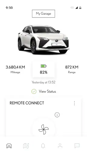 Lexus Link+ screenshot