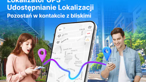 Lokalizator GPS: Udostępnianie screenshot