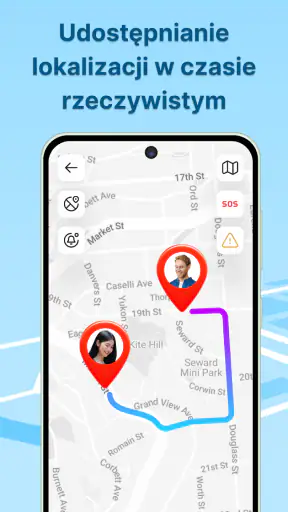 Lokalizator telefonu – GPS screenshot