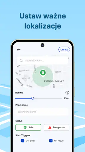 Lokalizator telefonu – GPS screenshot
