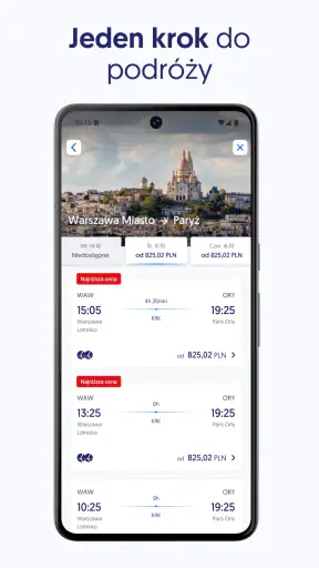 LOT: bilety lotnicze | odprawa screenshot