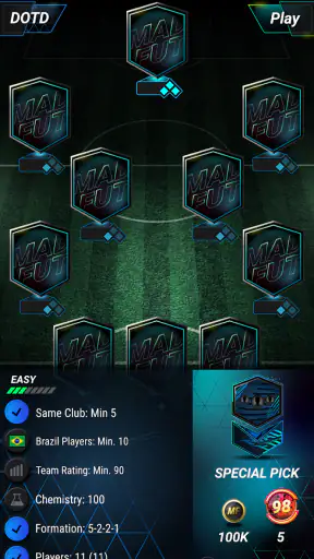MADFUT 27 screenshot