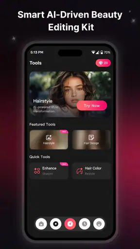 MANE: AI Hairstyle Pro screenshot
