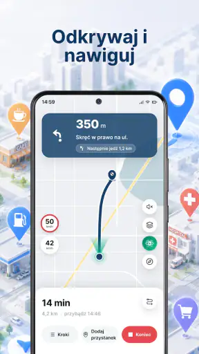 Mapy Offline & AI Planer screenshot