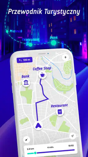 Mapy offline, GPS screenshot