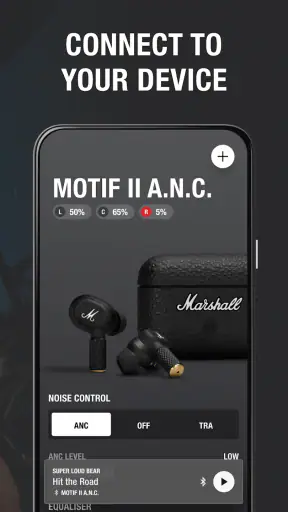 Marshall Bluetooth screenshot