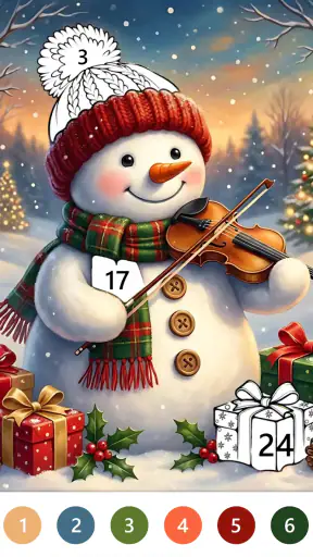 Merry Christmas Color screenshot