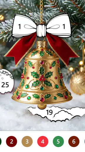 Merry Christmas Color screenshot