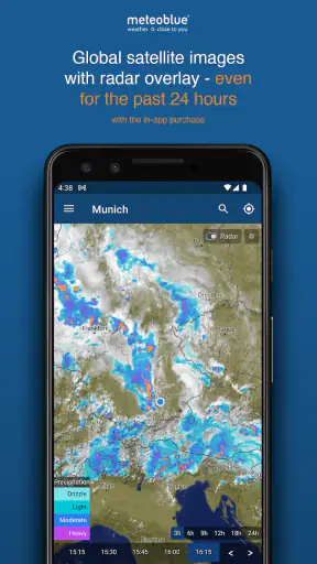 Pogoda, radar i mapy meteoblue screenshot