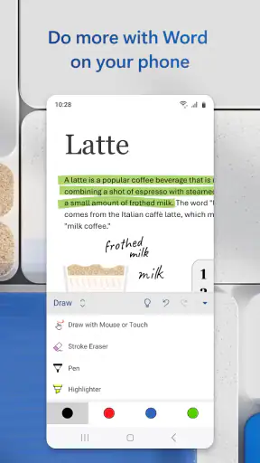 Microsoft Word: Edit Documents screenshot