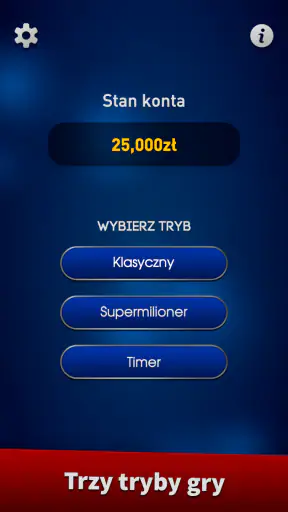 Milionerzy 2026: Polski Quiz screenshot