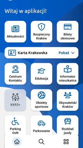 mKraków screenshot