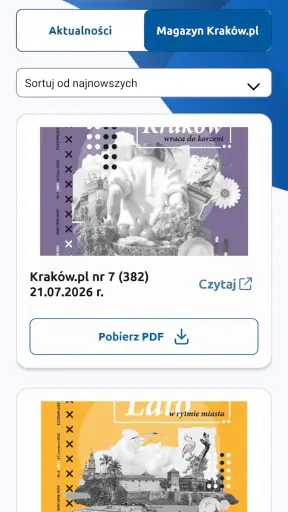 mKraków screenshot