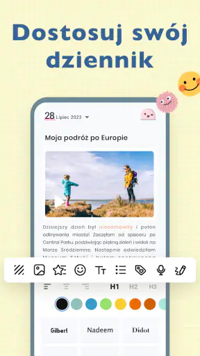 Mój Dziennik -Pamiętnik na Kod screenshot