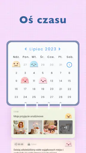 Mój Dziennik -Pamiętnik na Kod screenshot