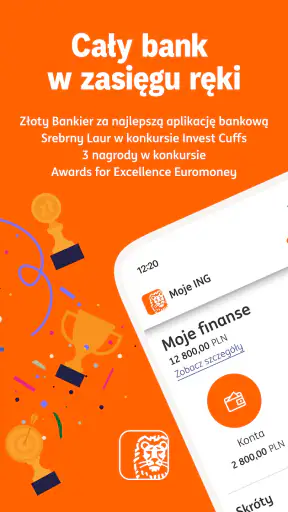 Moje ING mobile screenshot