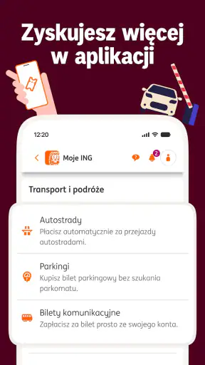 Moje ING mobile screenshot