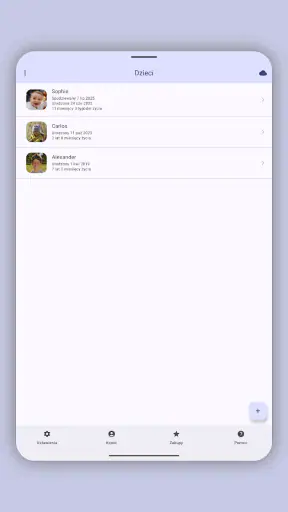 Monitor Wzrostu Dziecka screenshot