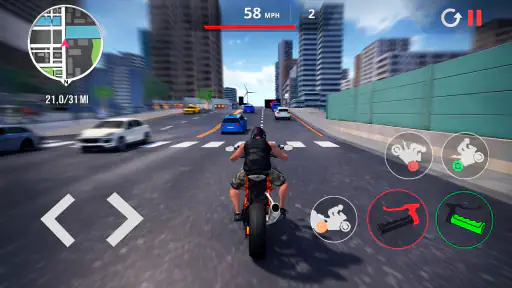 Motorcycle Real Simulator screenshot