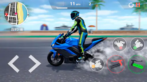 Motorcycle Real Simulator screenshot