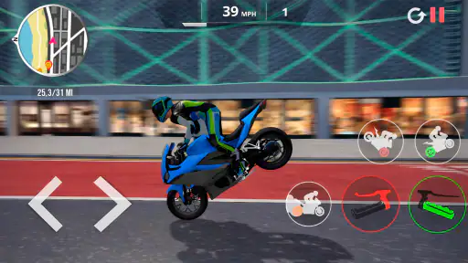 Motorcycle Real Simulator screenshot