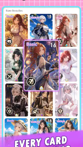 My Harem, My Waifu: Anime CCG screenshot