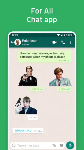 Naklejki na WhatsApp i Emoji screenshot