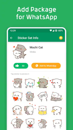 Naklejki na WhatsApp i Emoji screenshot