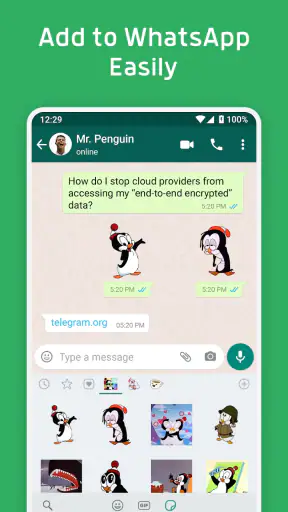 Naklejki na WhatsApp i Emoji screenshot