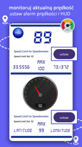 Nawigacja GPS, mapy i trasa screenshot