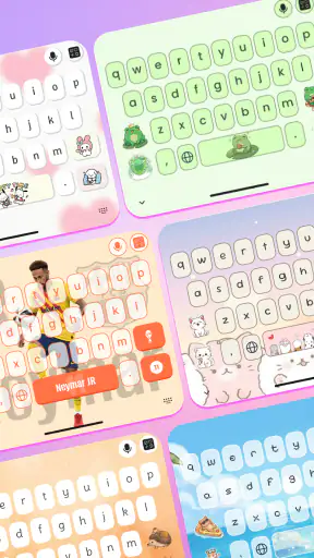 Nibbi Keyboard: Themes & DIY screenshot