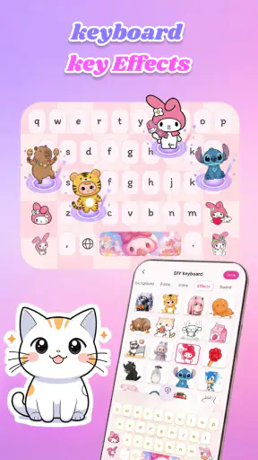 Nibbi Keyboard: Themes & DIY screenshot
