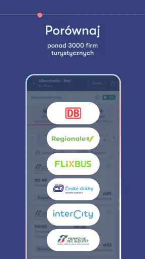 Omio: Pociąg, bus i samolot screenshot