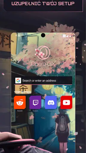 Opera GX: Przeglądarka Graczy screenshot