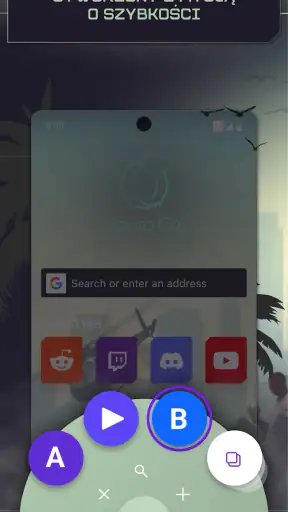 Opera GX: Przeglądarka Graczy screenshot