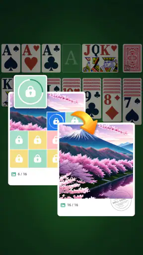 Pasjans dla Seniorów Solitaire screenshot