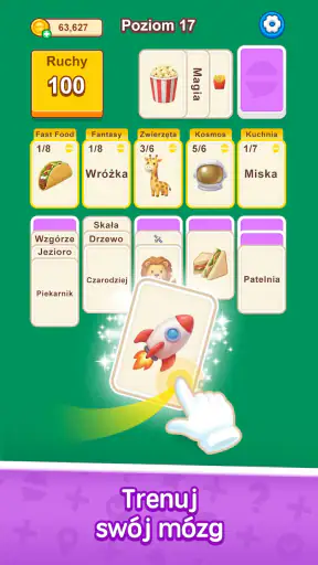 Pasjansie Słownym: Logika screenshot