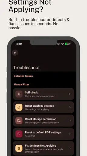 PGT: GFX, Launcher & Optimizer screenshot