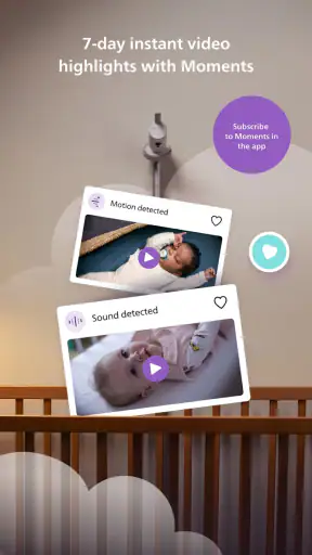 Philips Avent Baby Monitor+ screenshot