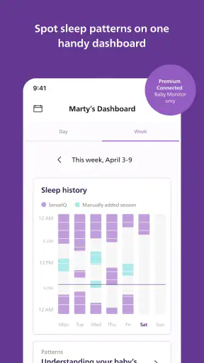 Philips Avent Baby Monitor+ screenshot