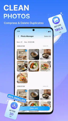 Phone Cleaner Home App screenshot
