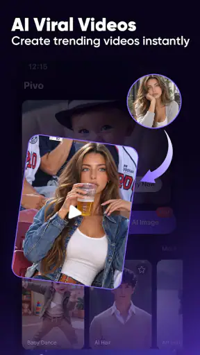 Pivo AI - AI Video Maker screenshot