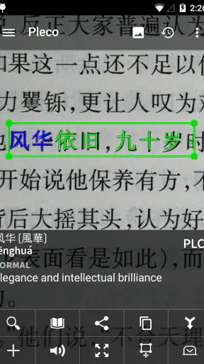 Pleco Chinese Dictionary screenshot