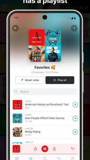 Pocket Casts - Podcast App screenshot