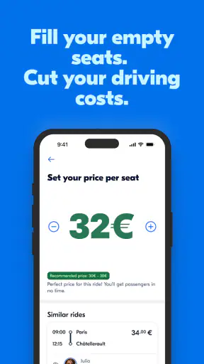 Podróżuj lepiej z BlaBlaCar screenshot