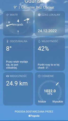 Pogoda screenshot