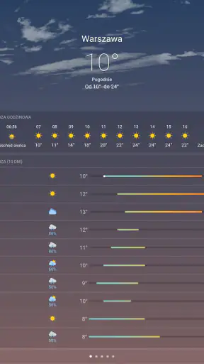 Pogoda screenshot