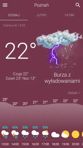 Pogoda Polska screenshot
